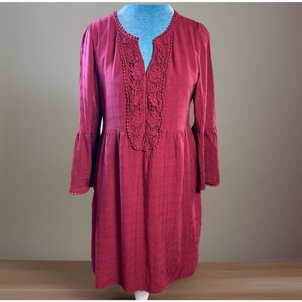 Knox Rose Dress M Lined Cottage Prarie